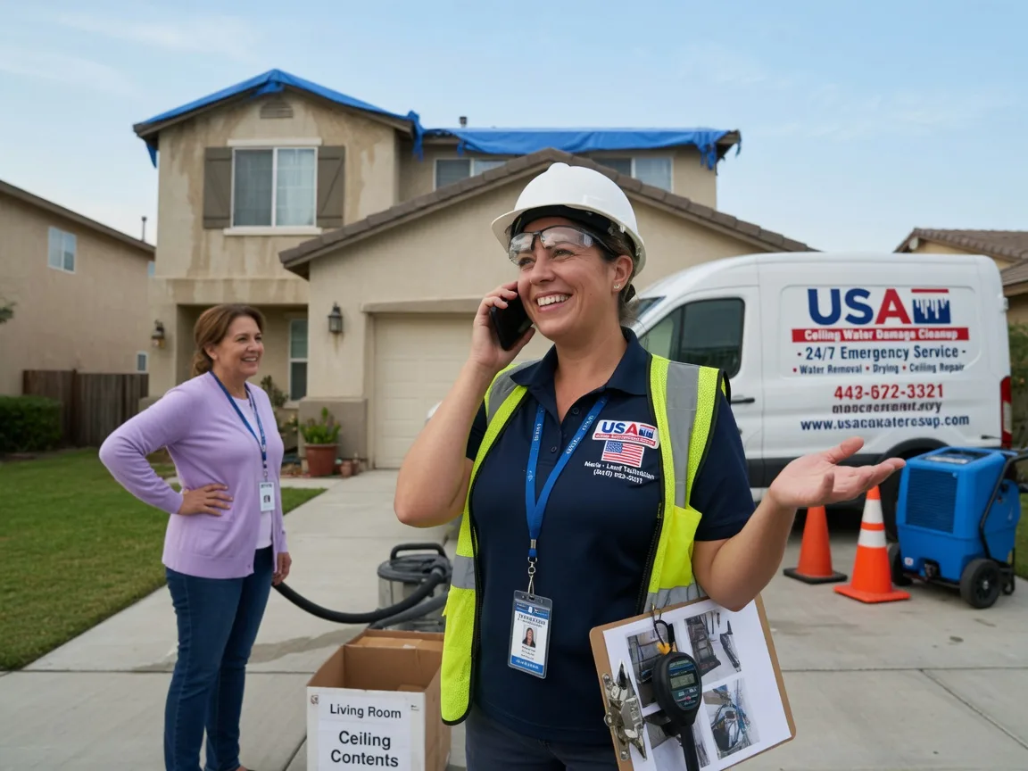 Ceiling Water Damage Restoration New Point, IN FAQs